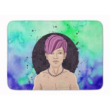 Carolines Treasures Virgo Zodiac Sign Machine Washable Memory Foam Mat BB7322RUG